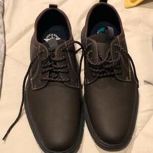 Dockers Men’s Dark Brown Lace-Up Oxfords